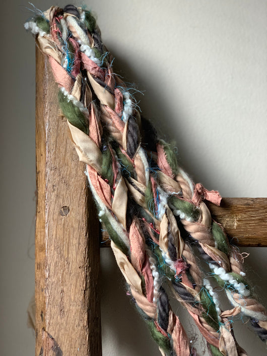 Recycled Braided Garland -All colors