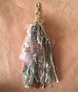Boho Feather & Fringe Bag charms