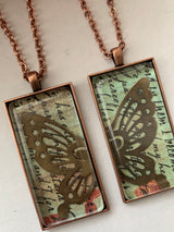 Butterfly BFF necklace