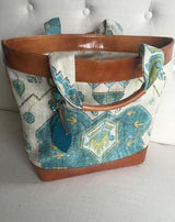 Italian patent leather beach tote-SOLD OUT